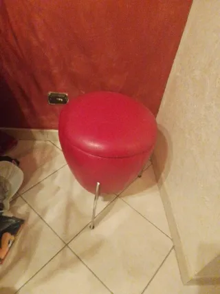 Sedile in pelle in buone condizioni