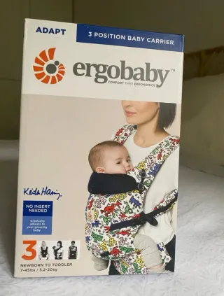 Mochila Porteo Ergobaby Keith Haring Ed. Limitada