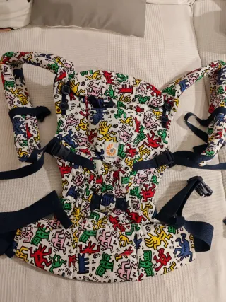 Mochila Porteo Ergobaby Keith Haring Ed. Limitada