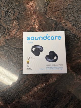 Auriculares Inalámbricos AeroClip Negros