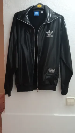 Chaqueta Adidas Vintage Negra