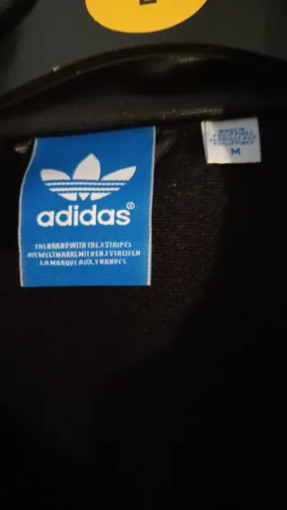 Chaqueta Adidas Vintage Negra