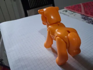 Cavallino vintage Lego arancione