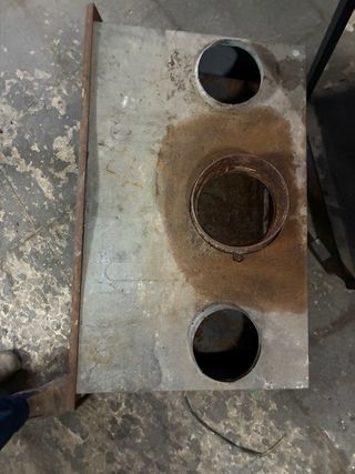 Chimenea leña con ventilador