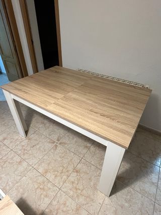 Mesa comedor extensible Ikea madera