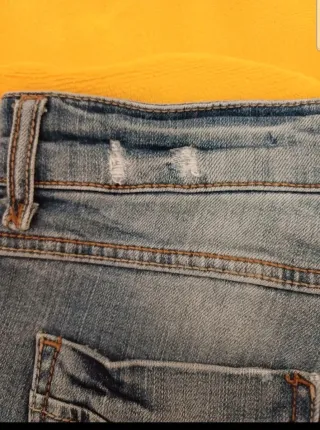 Calções Stradivarius Azuis Tamanho 38