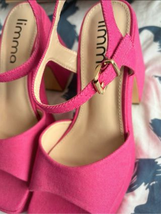 Sandalias Limma Fucsia Talla 40 Nuevas