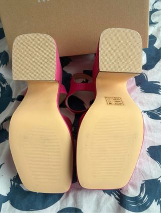 Sandalias Limma Fucsia Talla 40 Nuevas