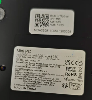 Mini PC T9 Plus (JUAN)