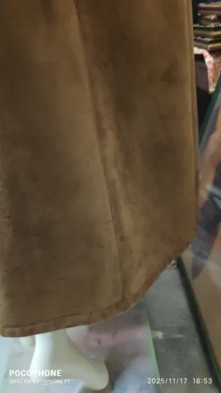 Cappotto lungo donna shearling