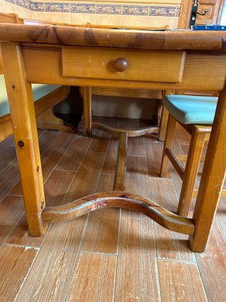 Conjunto Rinconera Cocina Rústica en Madera