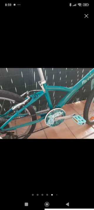 Bicicleta Btwin 20 Azul