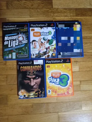 Juegos PS2: FIFA, Singstar, Guitar Hero