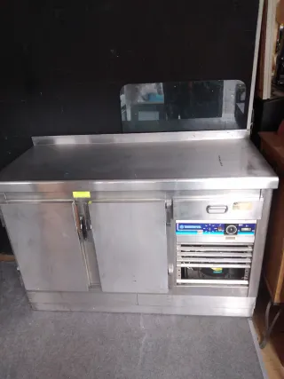 Nevera bajo mostrador acero inoxidable