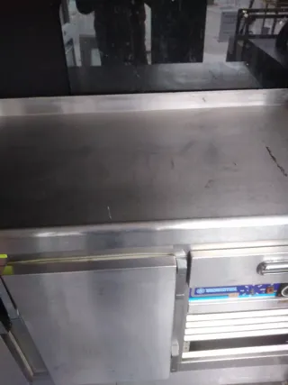 Nevera bajo mostrador acero inoxidable