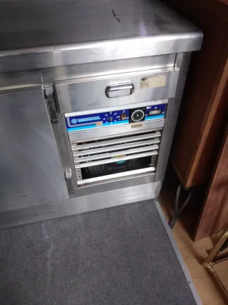 Nevera bajo mostrador acero inoxidable