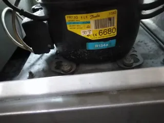 Nevera bajo mostrador acero inoxidable