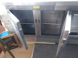 Nevera bajo mostrador acero inoxidable