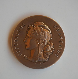 Medalla Plata Francesa 34.56g