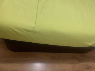 Canapé marrón oscuro 1,35 comodo