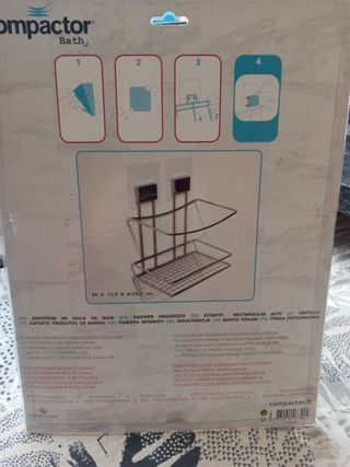 Estantería de baño Compactor Bestlock Magic