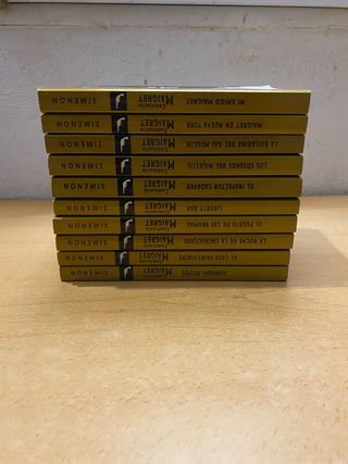 Colección Comisario Maigret libros