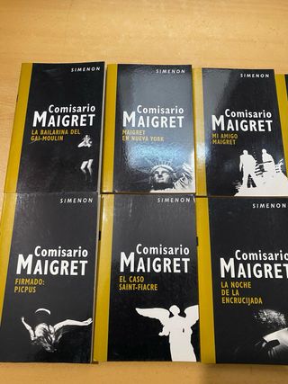 Colección Comisario Maigret libros