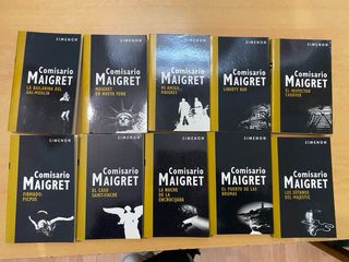 Colección Comisario Maigret libros