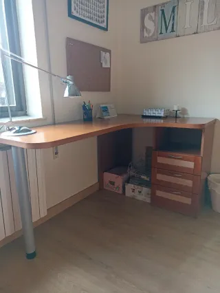 Dormitorio juvenil madera con cajones