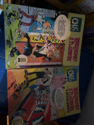 Revistas, tebeos, mortadelo y filemon