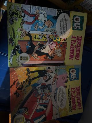 Revistas, tebeos, mortadelo y filemon