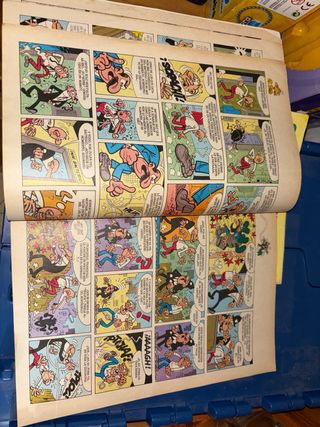 Revistas, tebeos, mortadelo y filemon