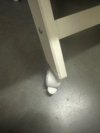 Minicuna con ruedas y osito