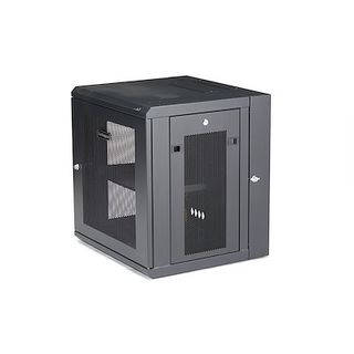StarTech Rack Pared 12U 19" con Estante 1U