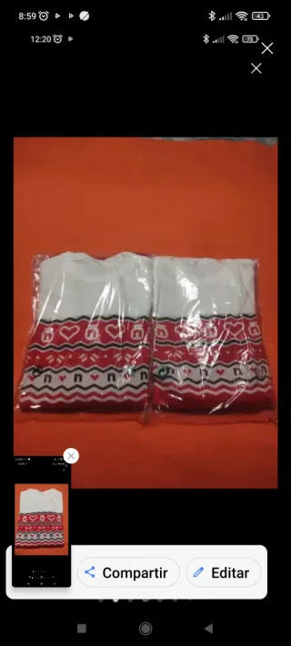 Jersey Navidad Nutella