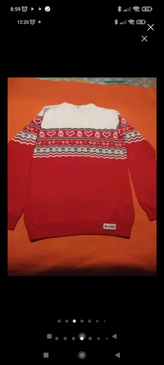 Jersey Navidad Nutella