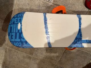 Tabla Snowboard con fijaciones