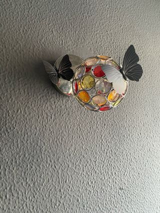 Apliques de pared decorativos mariposa