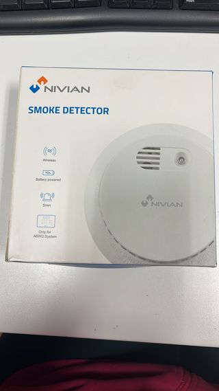 Detector de Humo Nivian Inalámbrico