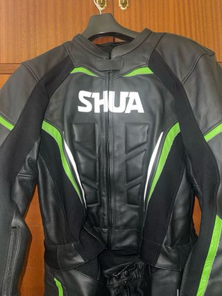 Mono de moto SHUA | 2 piezas | piel |talla 58