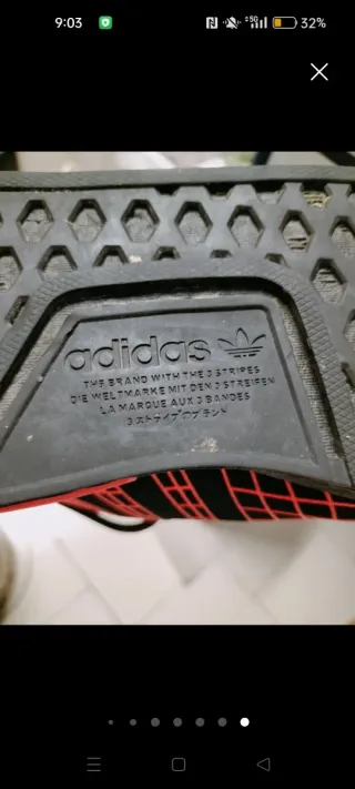 Adidas 37.5 Negro/Rosa