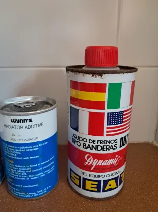 LATAS ANTIGUAS MOTOR WYNN'S