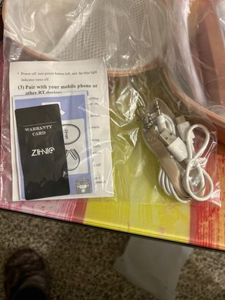 Cascos Inalámbricos Rose Gold y Blanco