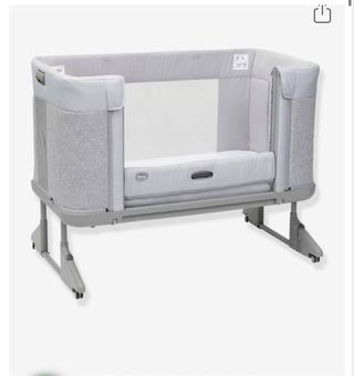 Cuna de colecho Chicco gris