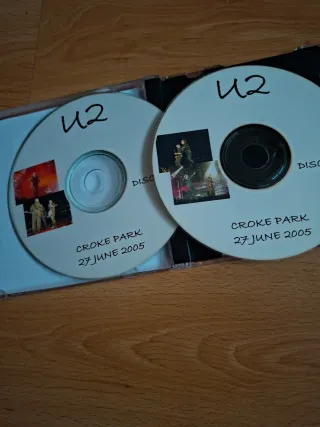 Doble CD U2 Vertigo Tour 2005 Dublin