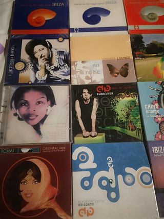 Lote 16 CDs Blue Flame Records Ibiza