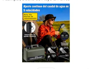 Ducha Portátil Spopal 5 Galones