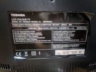 Televisor Toshiba 32 LCD 32RV635D. NO smart.