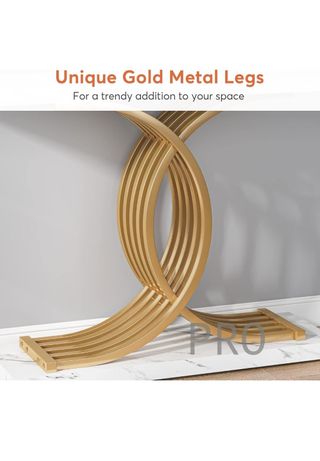 Tavolo consolle da ingresso in marmo ottico