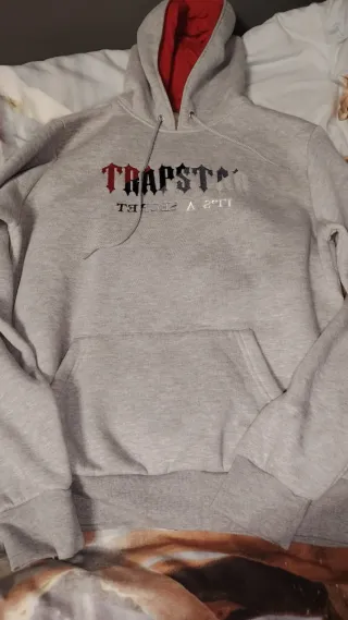 Sudadera Trapstar Gris con Capucha